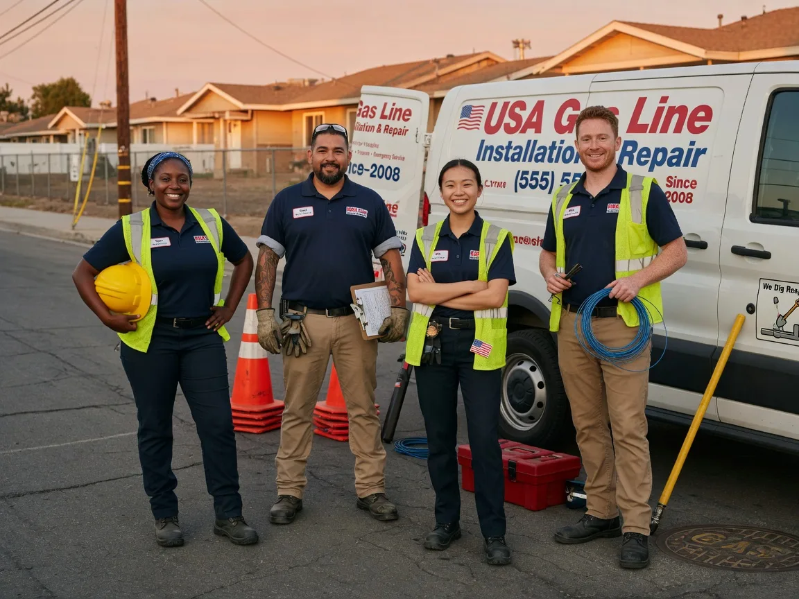 Gas Line Installation company in Monroe Center, IL